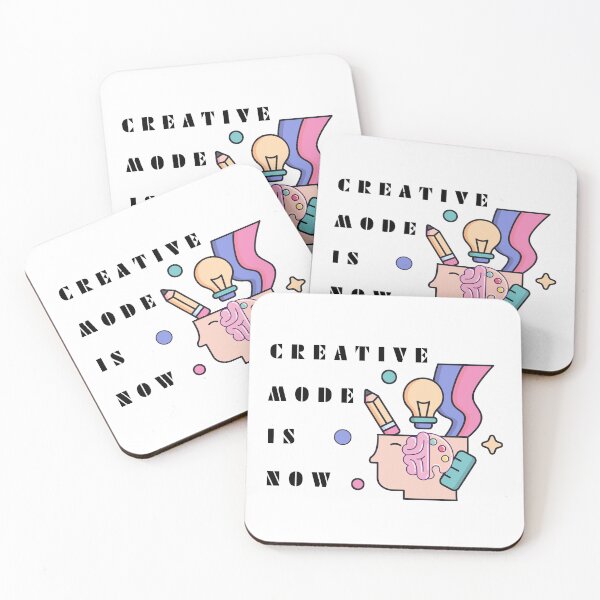Item preview, Creative Mode Is Now Artistic Mind Concept designed and sold by Whimsy Works.