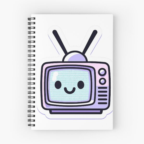 Item preview, Retro CRT TV - 90s Aesthetic Television Sticker designed and sold by RetroPixel Studio.