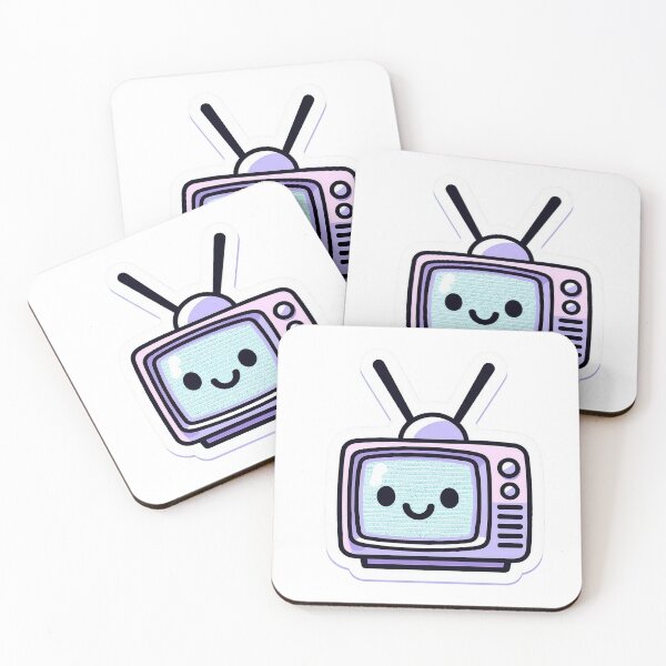 Item preview, Retro CRT TV - 90s Aesthetic Television Sticker designed and sold by RetroPixel Studio.