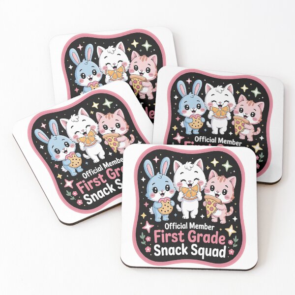 Item preview, First Grade Snack Squad Back to School Teachers designed and sold by TheRetroStyle.