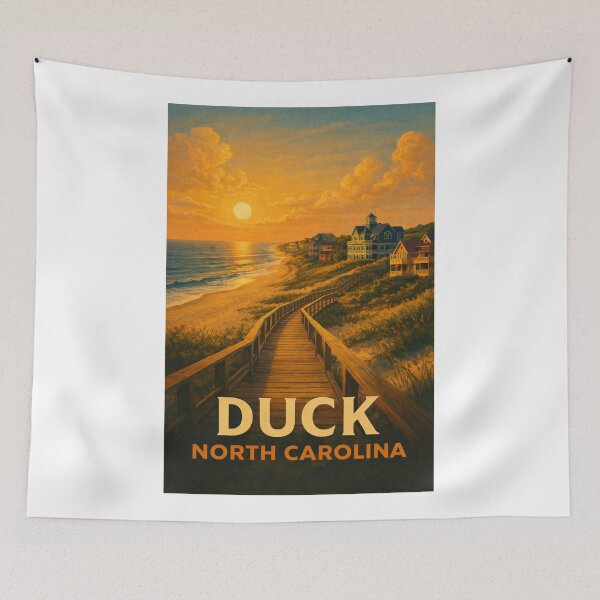 Item preview, Sunset Over Duck Beach, Outer Banks, North Carolina designed and sold by Aryabek.