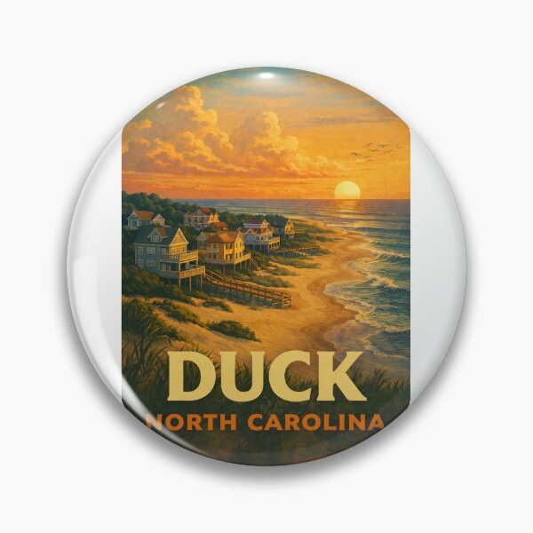 Item preview, Oceanfront Sunset in Duck, Outer Banks, North Carolina designed and sold by Aryabek.
