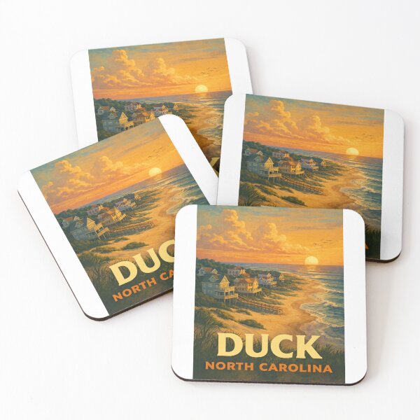 Item preview, Oceanfront Sunset in Duck, Outer Banks, North Carolina designed and sold by Aryabek.