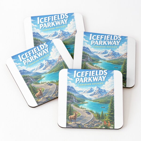 Item preview, Icefields Parkway and Bow Lake in the Canadian Rockies, Alberta designed and sold by Aryabek.