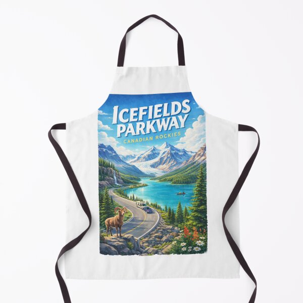Item preview, Icefields Parkway and Bow Lake in the Canadian Rockies, Alberta designed and sold by Aryabek.