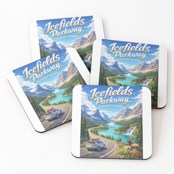 Item preview, Scenic Drive on Icefields Parkway, Canadian Rockies, Alberta designed and sold by Aryabek.