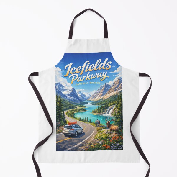 Item preview, Scenic Drive on Icefields Parkway, Canadian Rockies, Alberta designed and sold by Aryabek.