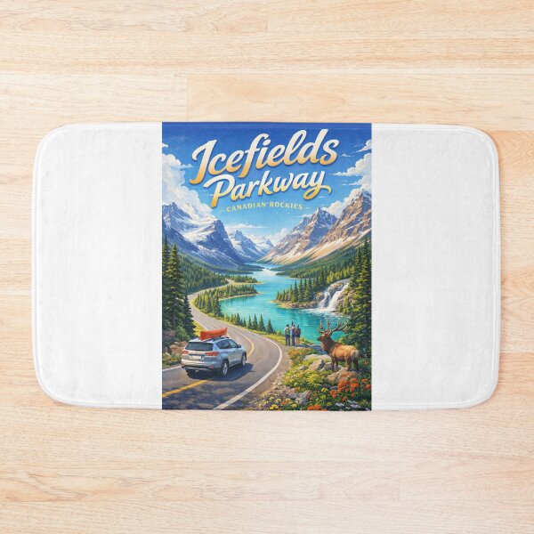 Item preview, Scenic Drive on Icefields Parkway, Canadian Rockies, Alberta designed and sold by Aryabek.