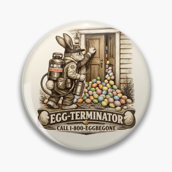 Item preview, Easter Egg Terminator designed and sold by Luinscy.