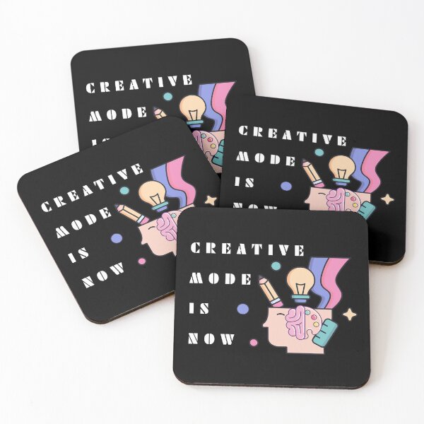 Item preview, Creative Mode Is Now Artistic Mind Concept designed and sold by Whimsy Works.