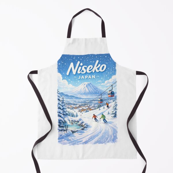 Item preview, Winter in Niseko with Hot Spring and Snowy Landscape, Hokkaido designed and sold by Aryabek.