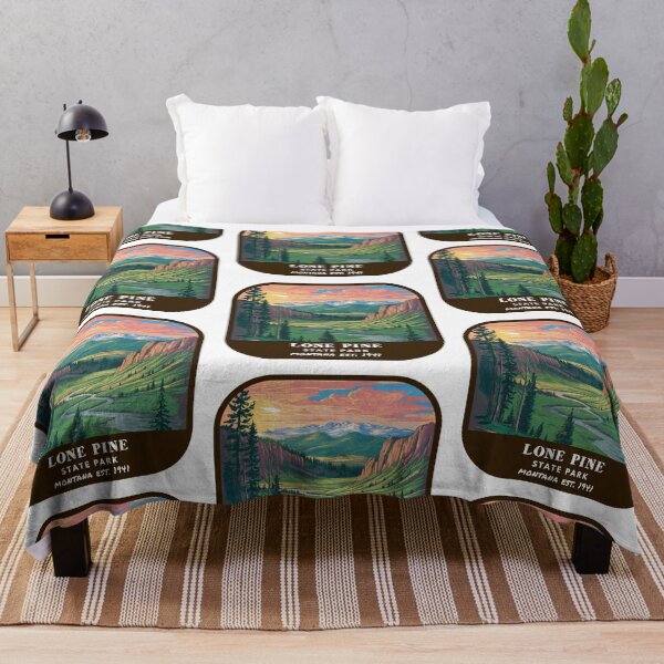 Item preview, Vintage Lone Pine State Park (Montana State Park) designed and sold by RabbitK.