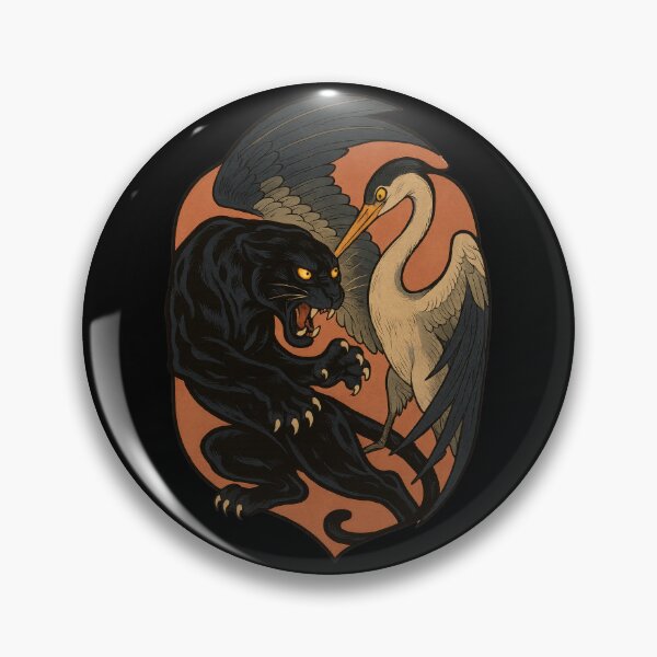 Item preview, Panther Crane Clash of Instincts designed and sold by EdvvinStudios.