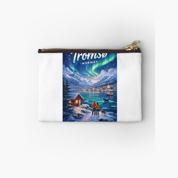 Item preview, Tromsø Winter Lights and Northern Norway Landscape designed and sold by Aryabek.