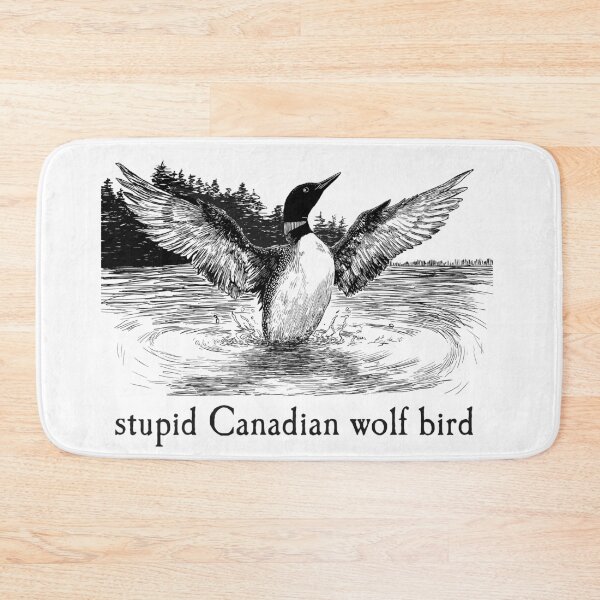 Item preview, Stupid Canadian Wolf Bird designed and sold by HellZiggy's Random Things.