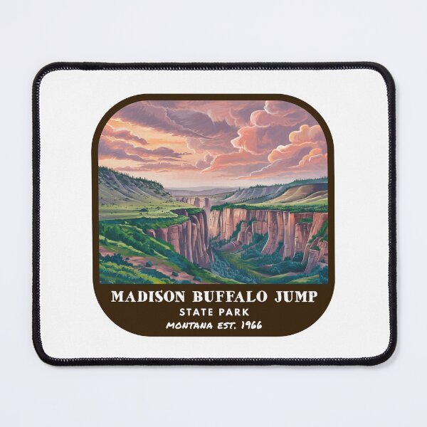 Item preview, Vintage Madison Buffalo Jump State Park (Montana State Park) designed and sold by RabbitK.