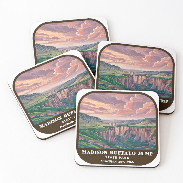 Item preview, Vintage Madison Buffalo Jump State Park (Montana State Park) designed and sold by RabbitK.