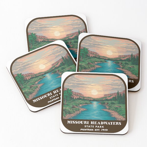 Item preview, Vintage Missouri Headwaters State Park (Montana State Park) designed and sold by RabbitK.