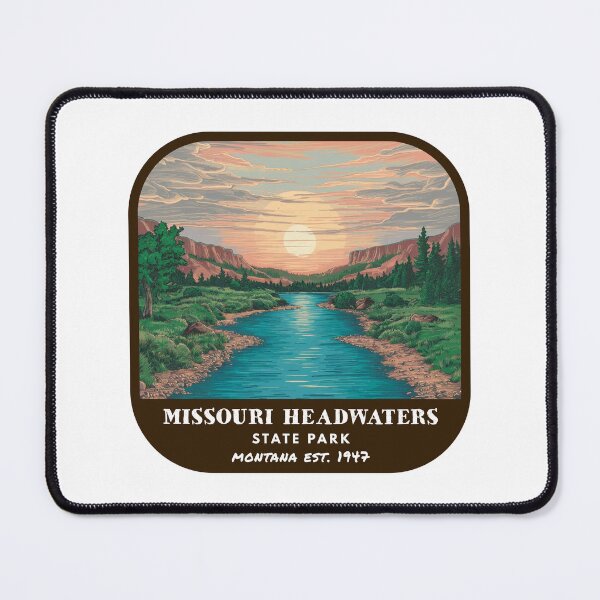 Item preview, Vintage Missouri Headwaters State Park (Montana State Park) designed and sold by RabbitK.