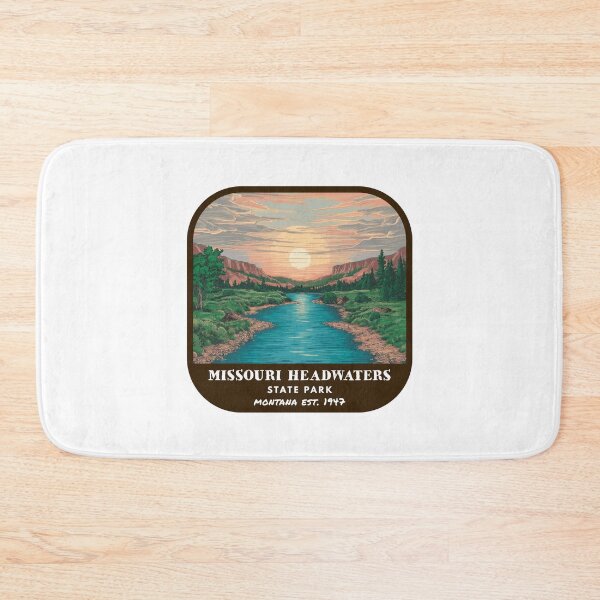 Item preview, Vintage Missouri Headwaters State Park (Montana State Park) designed and sold by RabbitK.