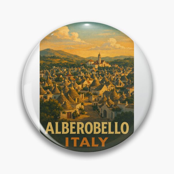 Item preview, Alberobello Trulli Village in Puglia at Sunset designed and sold by Aryabek.