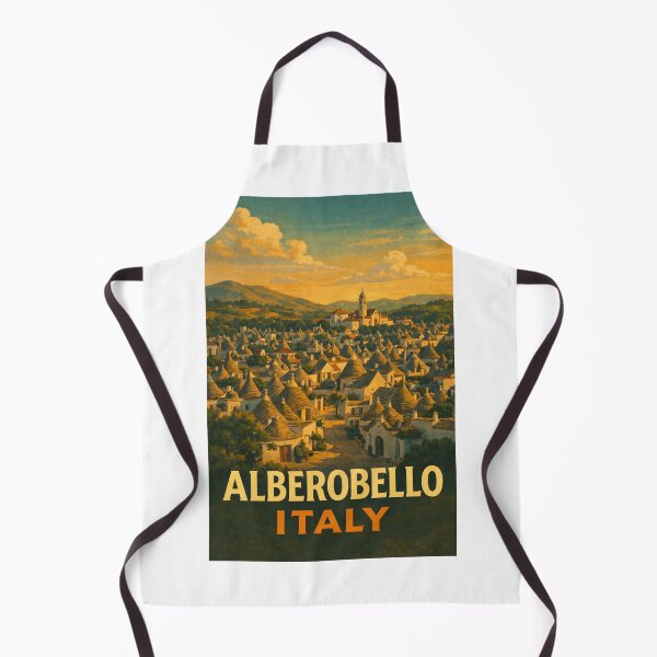 Aperçu de l'œuvre Alberobello Trulli Village dans les Pouilles au coucher du soleil créée et vendue par Aryabek.