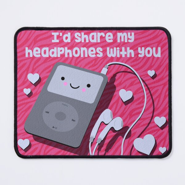 Item preview, I’d Share My Headphones With You - iPod Classic - 2000s designed and sold by GlitterCritterD.