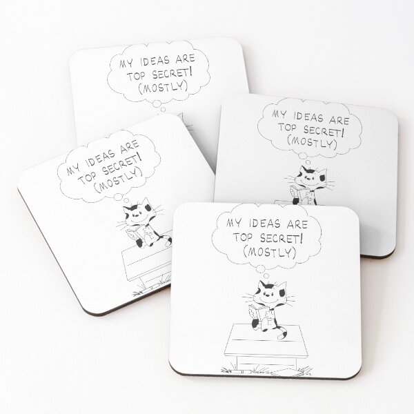 Item preview, Smart cat sketch designed and sold by MirelaBadea.