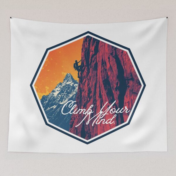 Item preview, Climb Your Mind designed and sold by kuikai123.