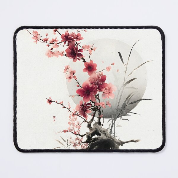 Item preview, Lunar Sakura | Wabi-Sabi Moonlight Art designed and sold by FlowNestStudio.