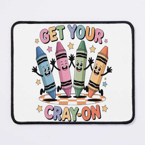 Item preview, Get Your Crayon Colorful Joy Awaits designed and sold by TheRetroStyle.