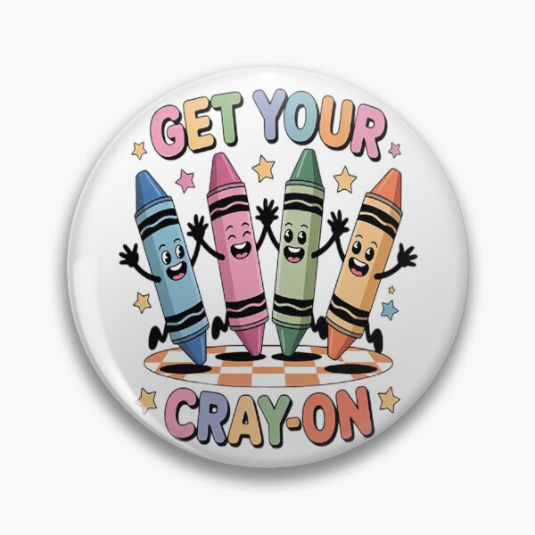 Item preview, Get Your Crayon Colorful Joy Awaits designed and sold by TheRetroStyle.