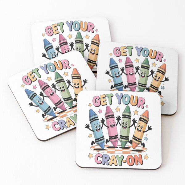 Item preview, Get Your Crayon Colorful Joy Awaits designed and sold by TheRetroStyle.