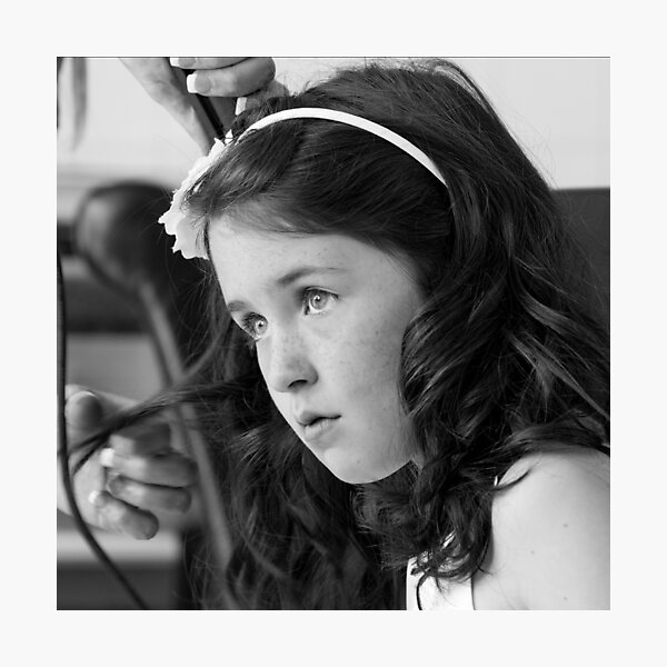Flowergirl Photographic Print