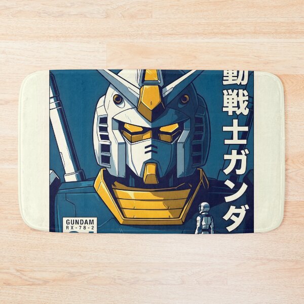 Item preview, Mecha Robot Poster | Retro Anime Mecha Art | Gundam-Inspired Sci-Fi Wall Art | Japanese Robot Illustration designed and sold by AbstractAuraArt.