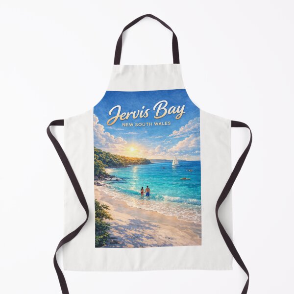 Item preview, Jervis Bay Sunrise Coastline with Hyams Beach and Jervis Bay Marine Park designed and sold by Places On Earth.