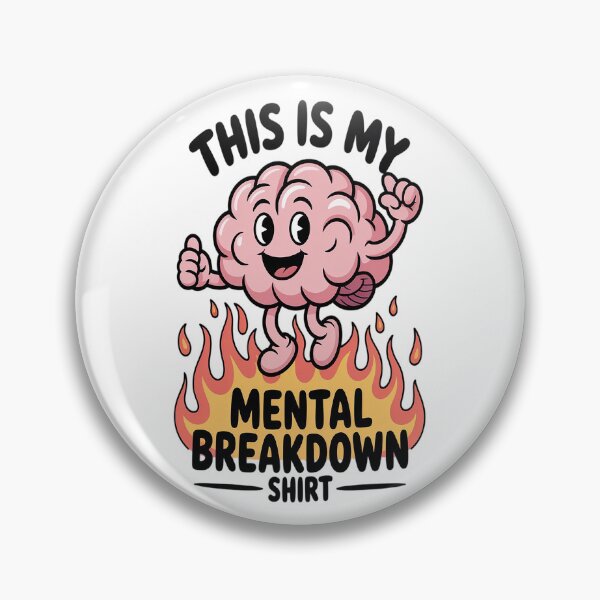 Item preview, Crying Brain This Is My Mental Breakdown designed and sold by NicolaMail.