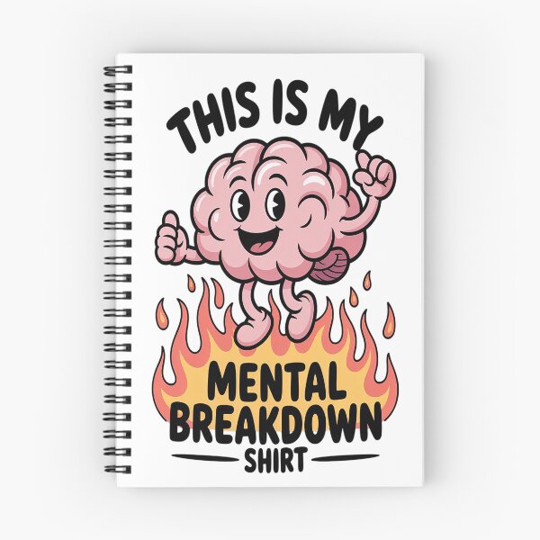 Item preview, Crying Brain This Is My Mental Breakdown designed and sold by NicolaMail.