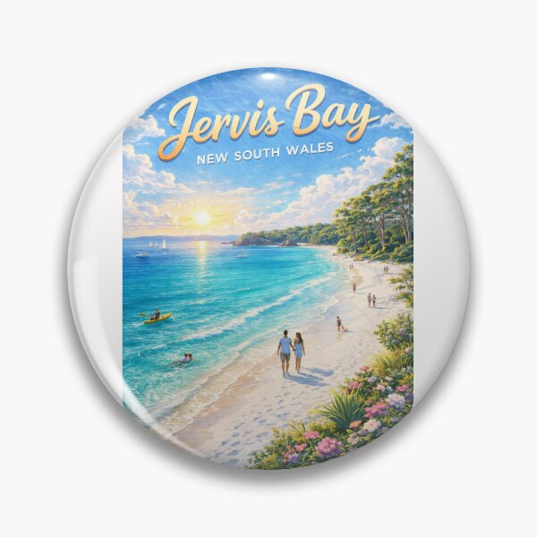 Item preview, Jervis Bay Shoreline with Hyams Beach and Shoalhaven Coast designed and sold by Places On Earth.