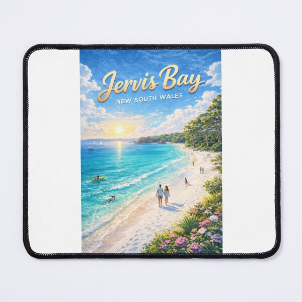Item preview, Jervis Bay Shoreline with Hyams Beach and Shoalhaven Coast designed and sold by Places On Earth.