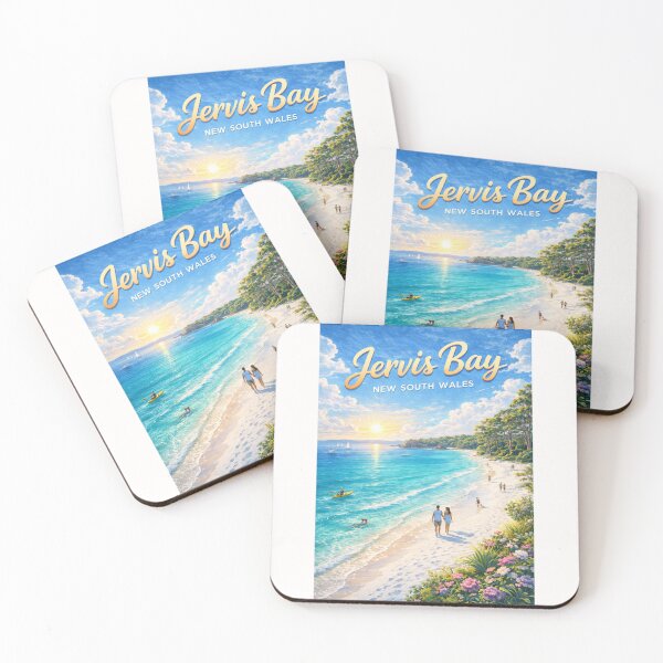 Item preview, Jervis Bay Shoreline with Hyams Beach and Shoalhaven Coast designed and sold by Places On Earth.