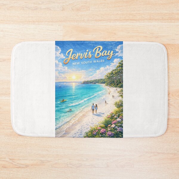 Item preview, Jervis Bay Shoreline with Hyams Beach and Shoalhaven Coast designed and sold by Places On Earth.