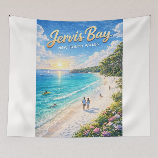 Item preview, Jervis Bay Shoreline with Hyams Beach and Shoalhaven Coast designed and sold by Places On Earth.