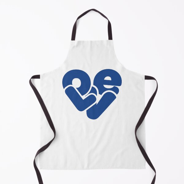 Item preview, Mi corazón está lleno de amor (azul y blanco) designed and sold by Kipepeo Design Ltd..