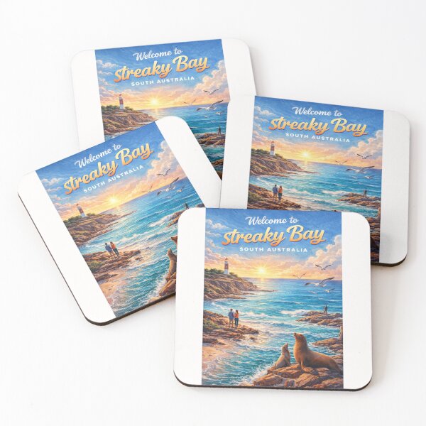 Item preview, Streaky Bay Coastline with Cape Bauer and Great Australian Bight designed and sold by Places On Earth.
