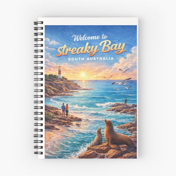 Item preview, Streaky Bay Coastline with Cape Bauer and Great Australian Bight designed and sold by Places On Earth.