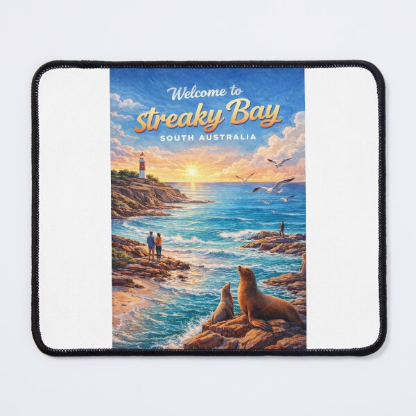Item preview, Streaky Bay Coastline with Cape Bauer and Great Australian Bight designed and sold by Places On Earth.