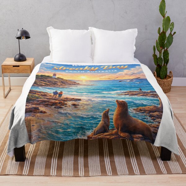Item preview, Streaky Bay Coastline with Cape Bauer and Great Australian Bight designed and sold by Places On Earth.