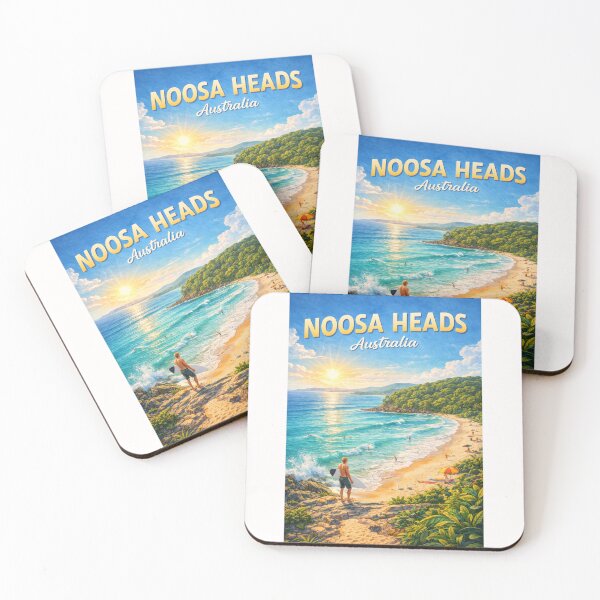 Item preview, Noosa Heads National Park Coastline with Laguna Bay designed and sold by Places On Earth.