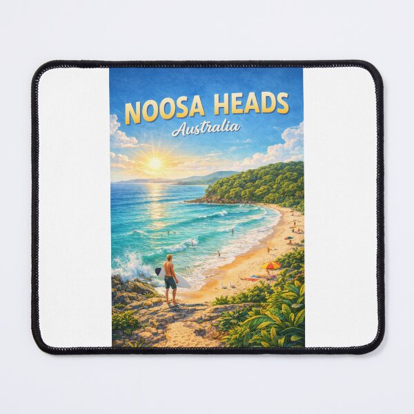 Item preview, Noosa Heads National Park Coastline with Laguna Bay designed and sold by Places On Earth.